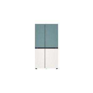 LG전자 디오스 오브제컬렉션 민트/베이지 양문형 냉장고 S834MTE10 / 832L