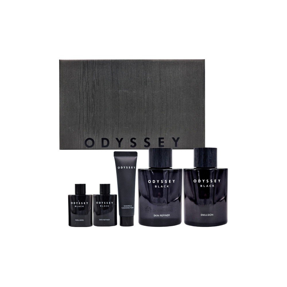 오딧세이 블랙 스페셜 2종세트 기획세트+블랙 스킨 리파이너30ml x3개+블랙 에멀전30ml x3개 증정