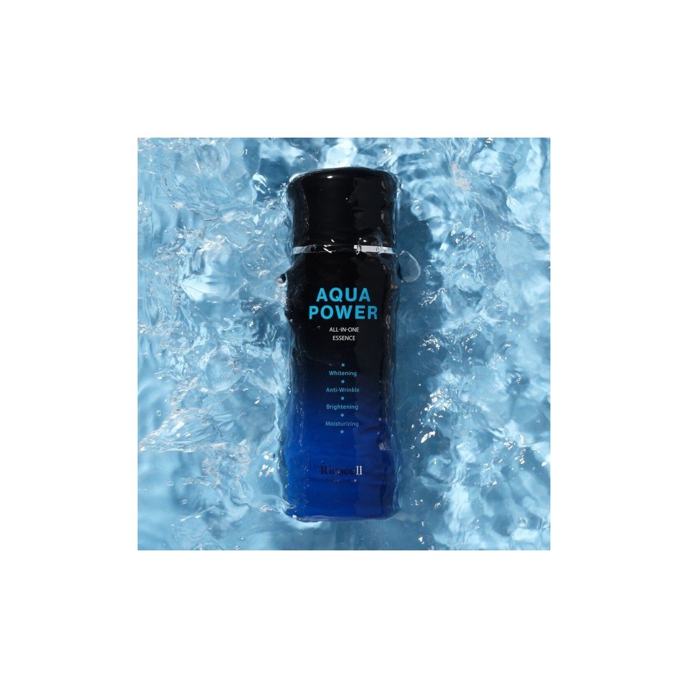 미백+주름 퍼펙트 맨 아쿠아파워 올인원 에센스 150ml 2개/수분 보습 스킨 로션 기능성 5in1
