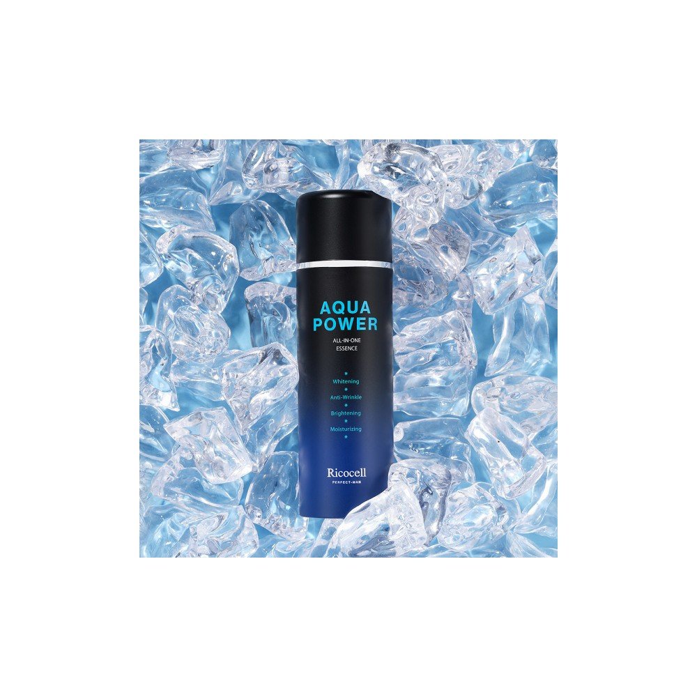 미백+주름 퍼펙트 맨 아쿠아파워 올인원 에센스 150ml 2개/수분 보습 스킨 로션 기능성 5in1