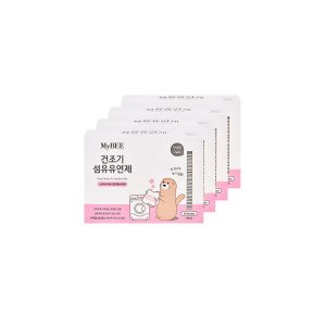 피부에순한 건조기 섬유유연제(40매입) 4박스_스위트터치향