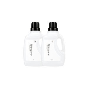 1+1 살림백서 세탁세제 액체세제 천연 유래98% 2L 드럼용 일반용 드럼 세탁기 대용량